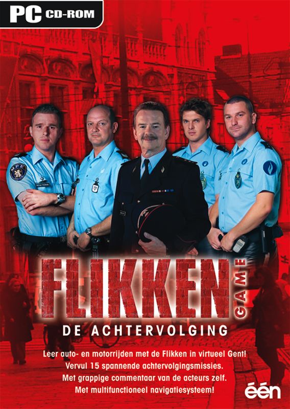 Front Cover for Flikken Game: De Achtervolging (Windows)