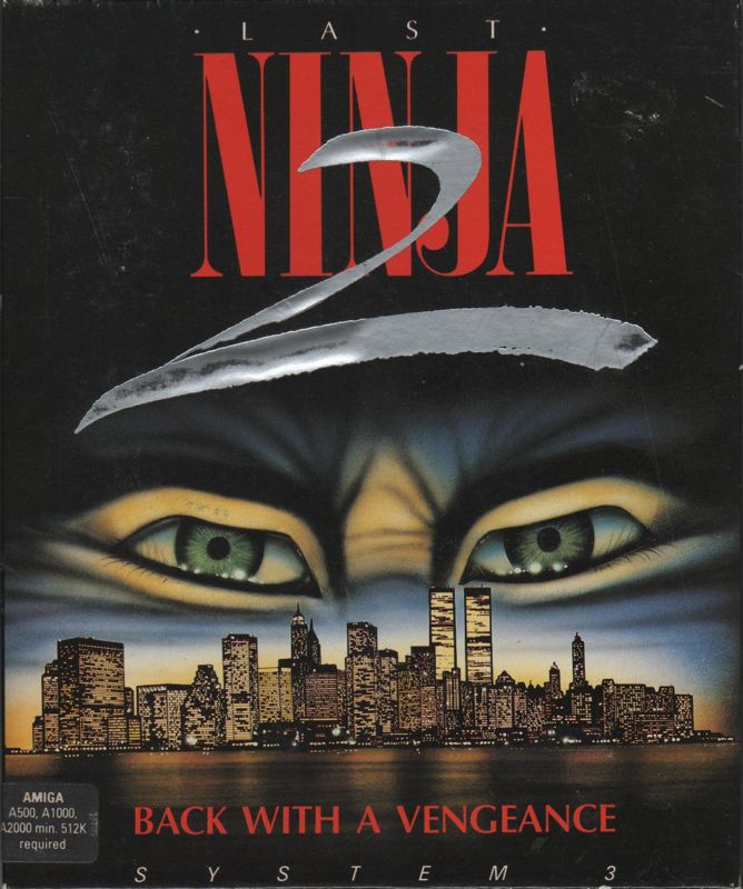 Front Cover for Last Ninja 2: Back with a Vengeance (Amiga)