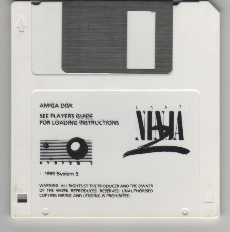 Media for Last Ninja 2: Back with a Vengeance (Amiga)