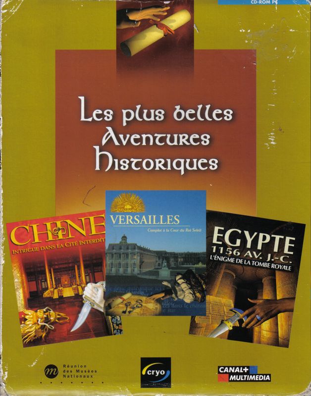 Front Cover for 3 Grandes Aventures Historiques (Windows)