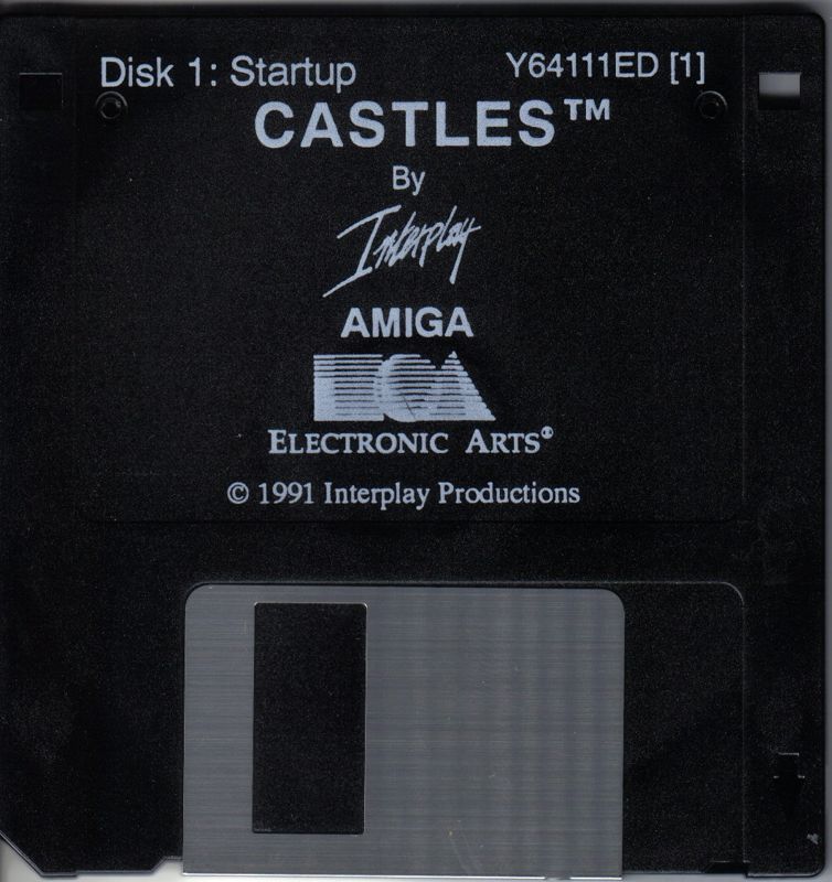 Media for Castles (Amiga): Disk 1 (Startup)