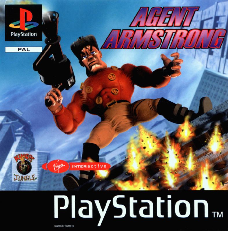 Front Cover for Agent Armstrong (PlayStation)