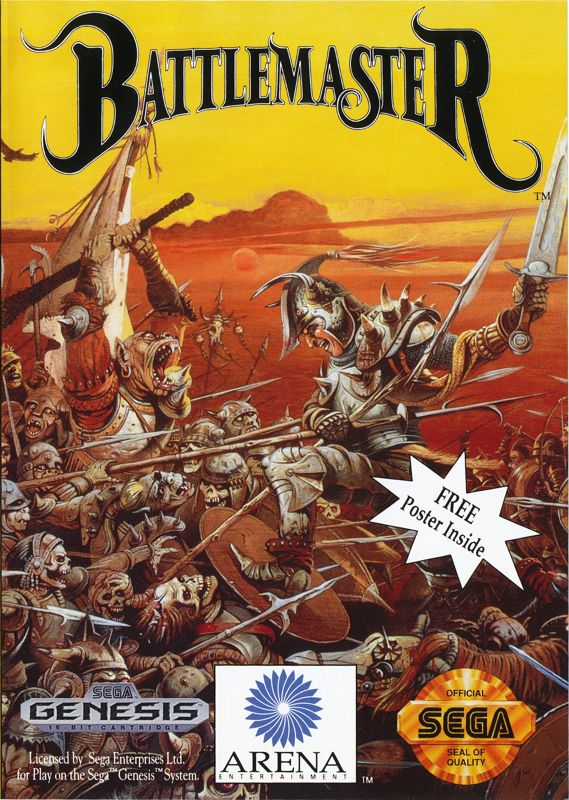 Front Cover for Battle Master (Genesis)