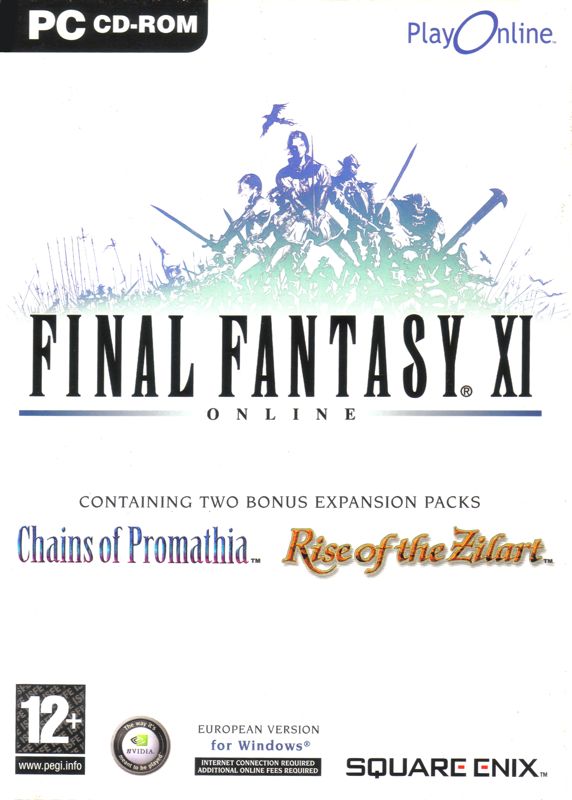 Front Cover for Final Fantasy XI Online: The Vana'Diel Collection (Windows)