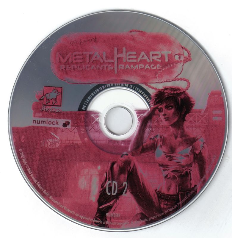 Media for MetalHeart: Replicants Rampage (Windows): Disc 2