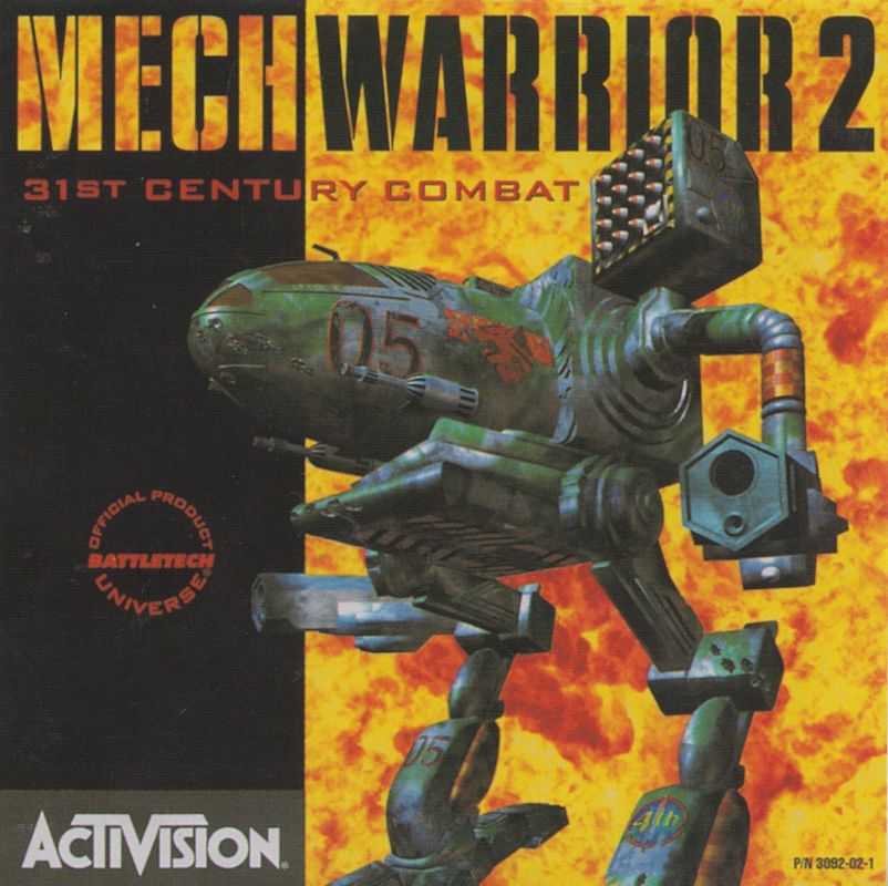 Other for MechWarrior 2: 31st Century Combat (DOS and Windows) (Asian version only, contains bonus disc with 3dfx drivers): Main jewel case - front