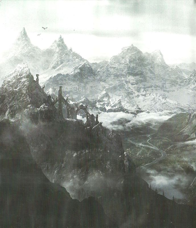 Inside Cover for The Elder Scrolls V: Skyrim (PlayStation 3): Left