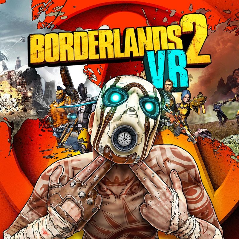 Front Cover for Borderlands 2 VR (PlayStation 4) (download release)