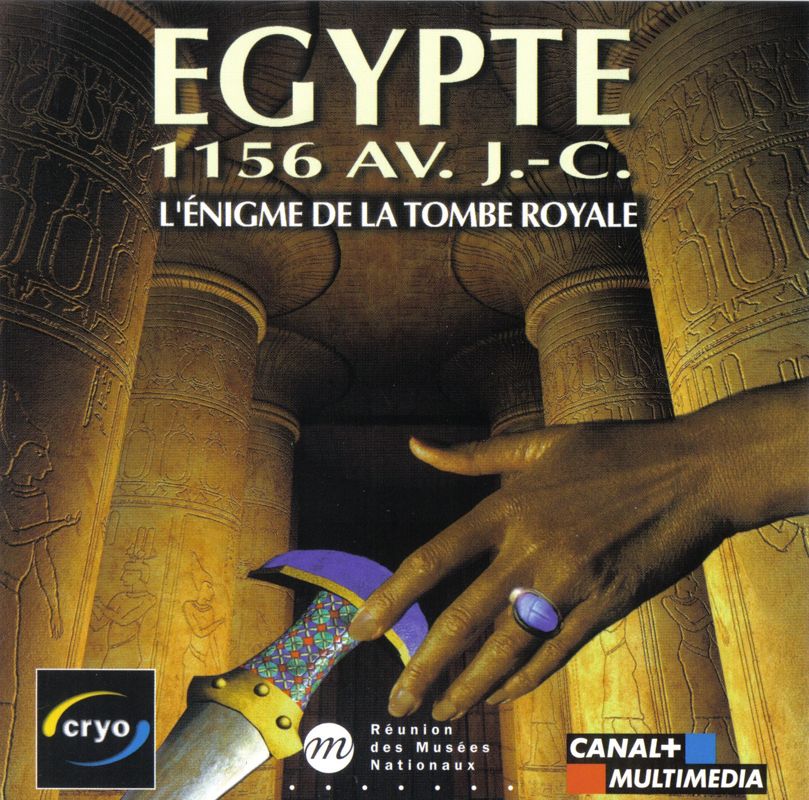 Other for 3 Grandes Aventures Historiques (Windows): Egypte: Jewel Case Front