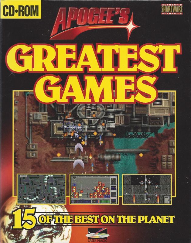 Front Cover for Apogee's Greatest Games (DOS)