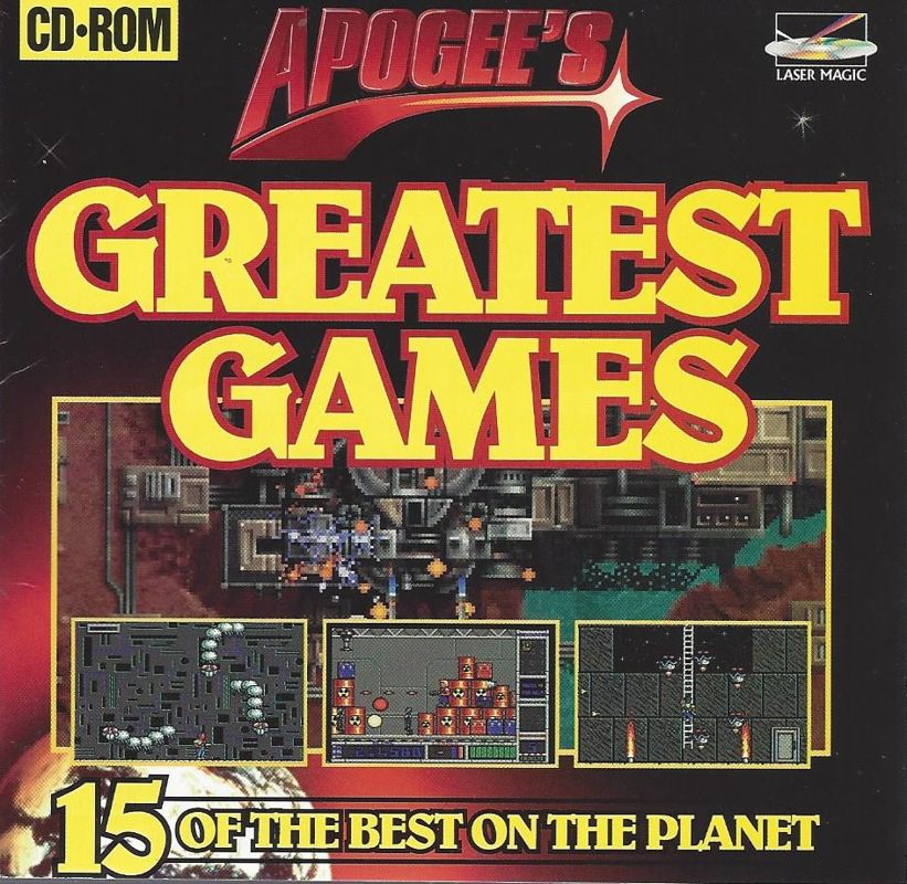 Other for Apogee's Greatest Games (DOS): Jewelcase Front Cover