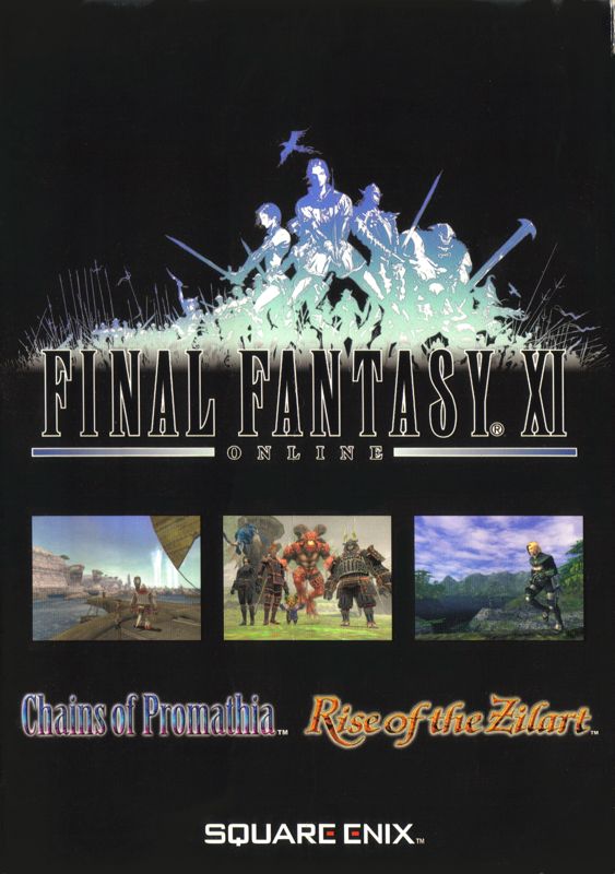 Inside Cover for Final Fantasy XI Online: The Vana'Diel Collection (Windows): Left Flap