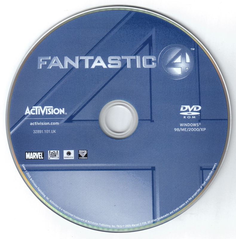 Media for Fantastic 4 (Windows)