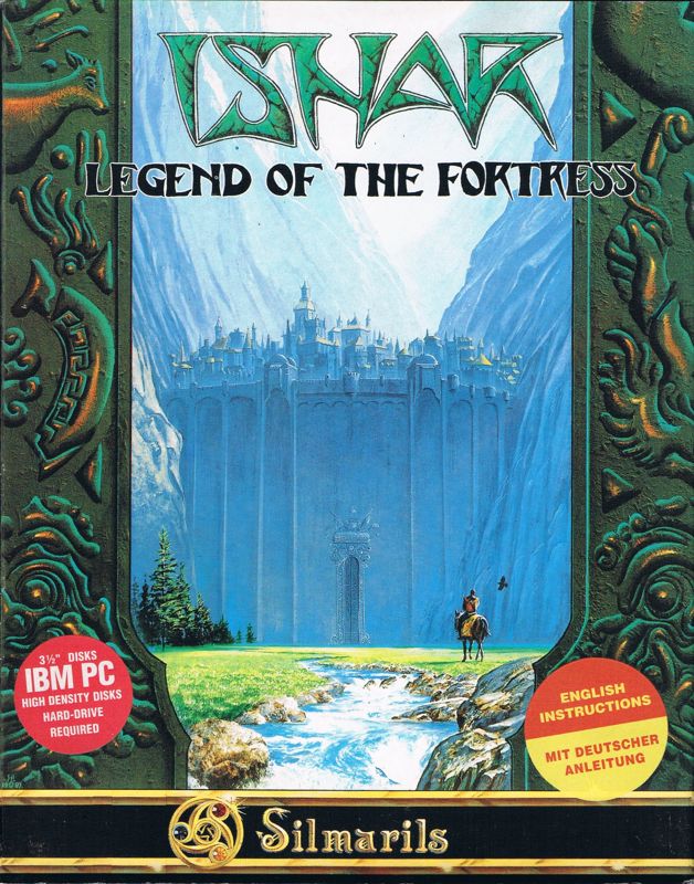 Front Cover for Ishar: Legend of the Fortress (DOS) (3.5" disk version)
