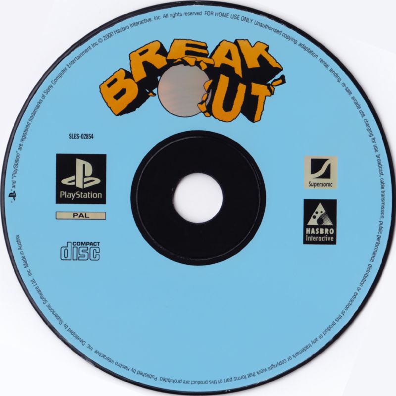 Media for Breakout (PlayStation)