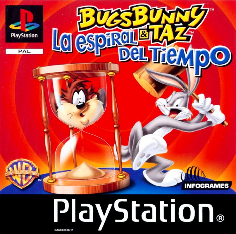 Front Cover for Bugs Bunny & Taz: Time Busters (PlayStation)