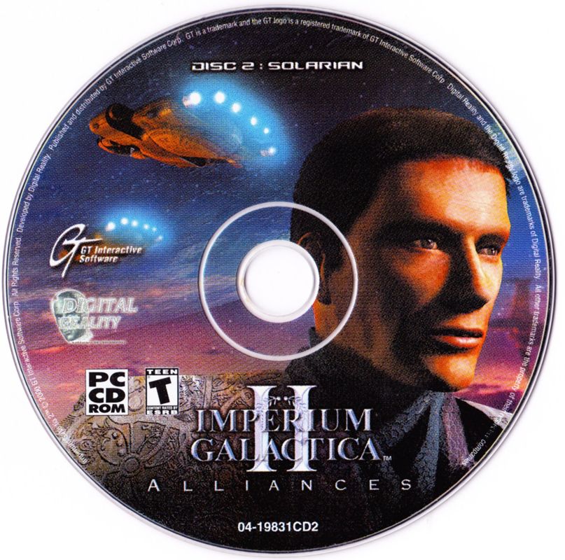 Media for Imperium Galactica II: Alliances (Windows): Disc 2