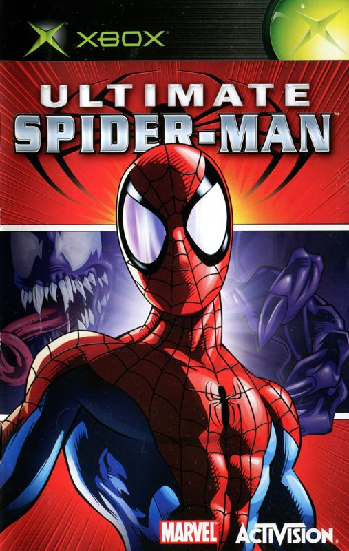 Manual for Ultimate Spider-Man (Xbox): Front