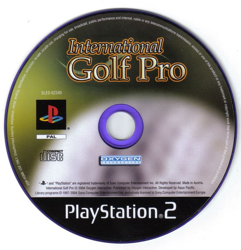 Media for International Golf Pro (PlayStation 2)