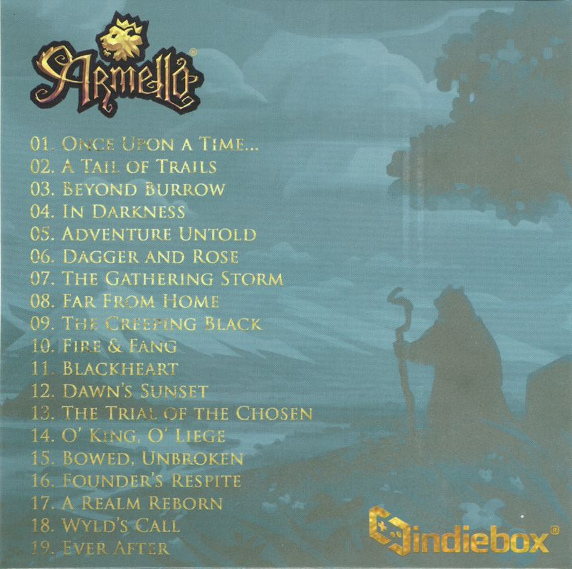 Soundtrack for Armello (Linux and Macintosh and Windows): Sleeve - Back
