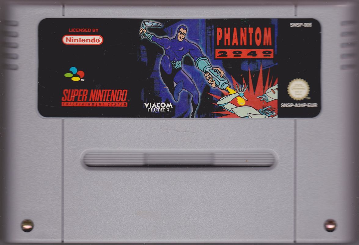 Media for Phantom 2040 (SNES): Front