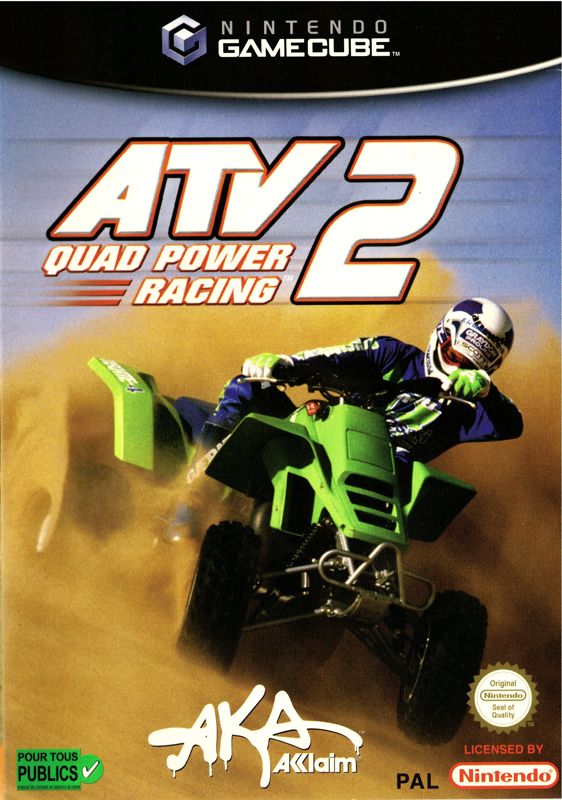 Front Cover for ATV: Quad Power Racing 2 (GameCube)