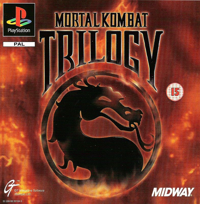 Front Cover for Mortal Kombat Trilogy (PlayStation)