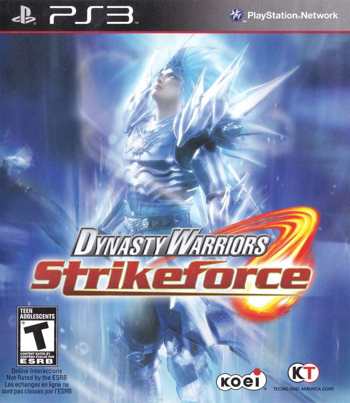 Front Cover for Dynasty Warriors: Strikeforce (PlayStation 3)