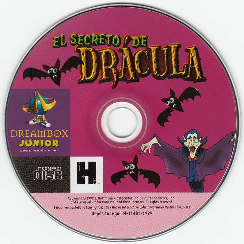 Media for Dracula's Secret (Macintosh and Windows)