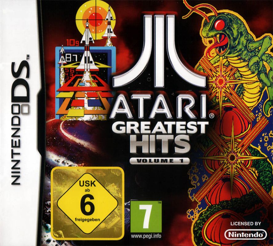 Front Cover for Atari Greatest Hits: Volume 1 (Nintendo DS)