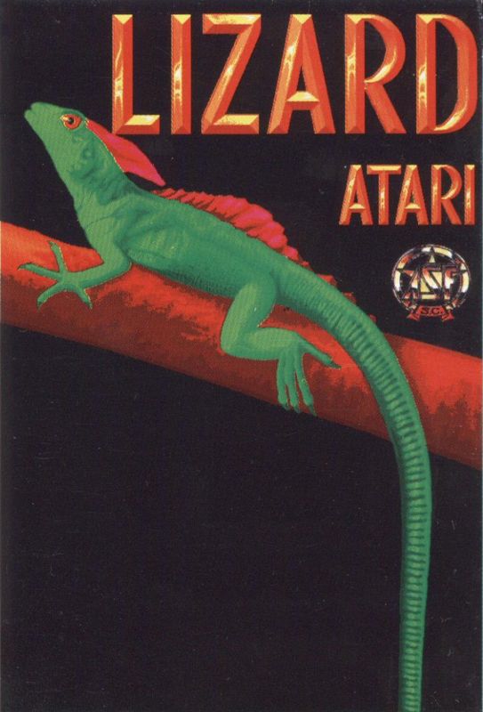 Front Cover for Lizard (Atari 8-bit)