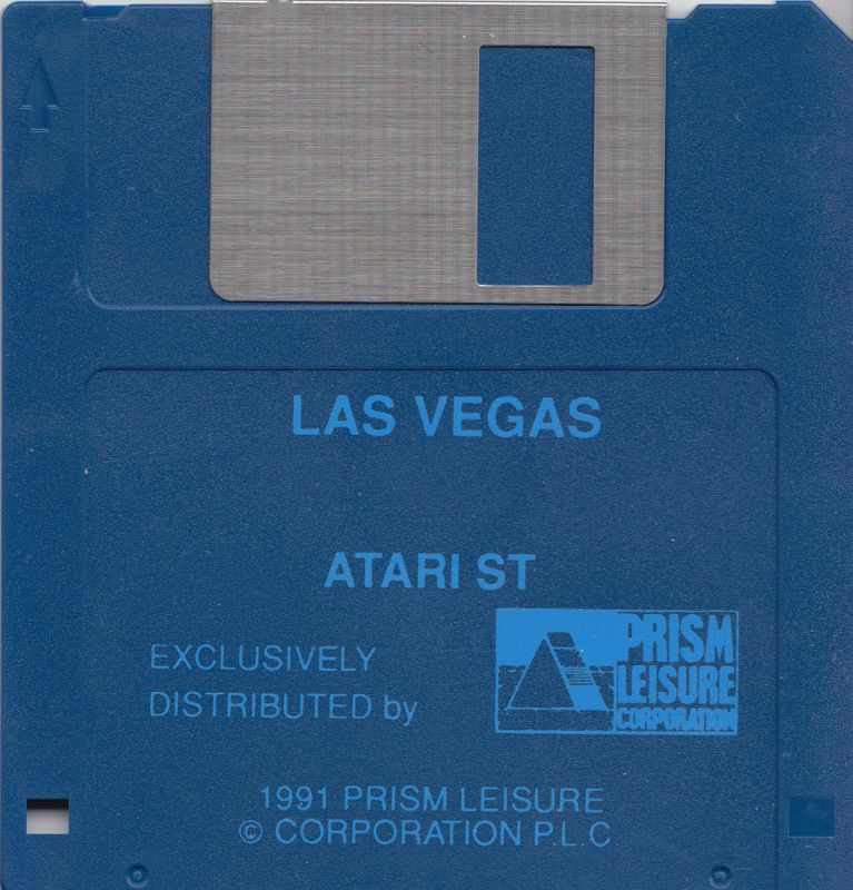 Media for Las Vegas (Atari ST) ("The 16 Bit Pocket Power Collection" Budget Re-Release)