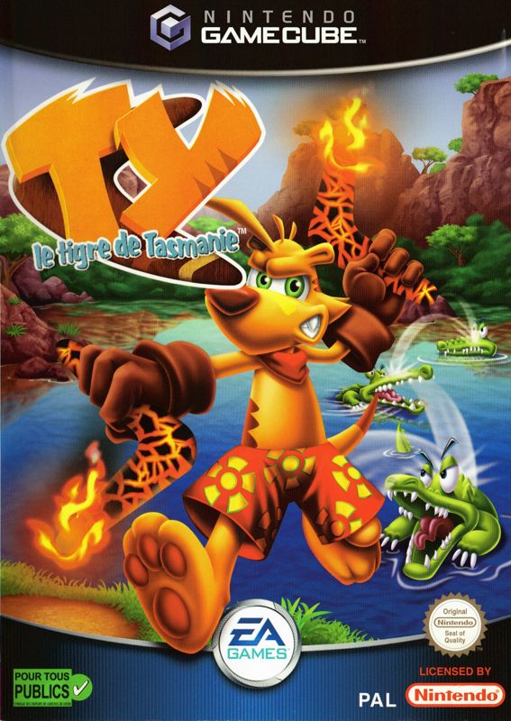 Front Cover for Ty the Tasmanian Tiger (GameCube)