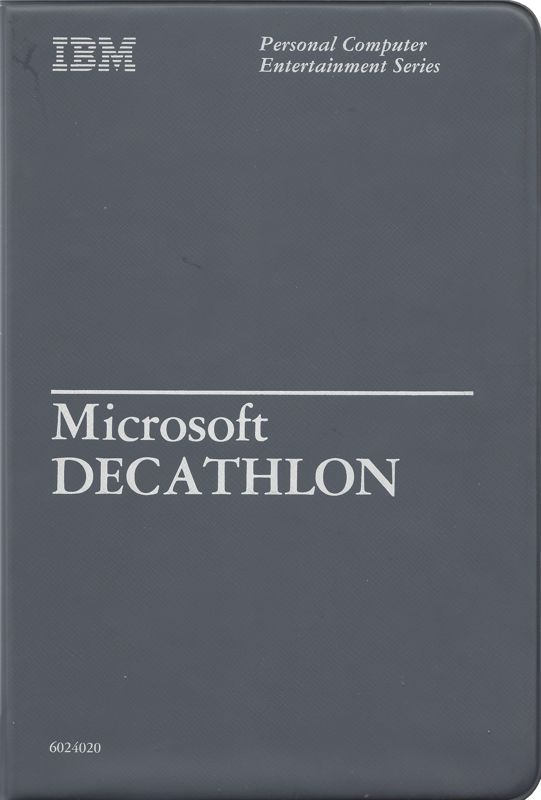 Front Cover for Olympic Decathlon (PC Booter) (Version 1.00)