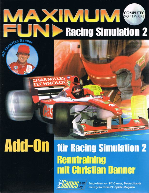 Front Cover for Monaco Grand Prix Racing Simulation 2: Renntraining mit Christian Danner (Windows)