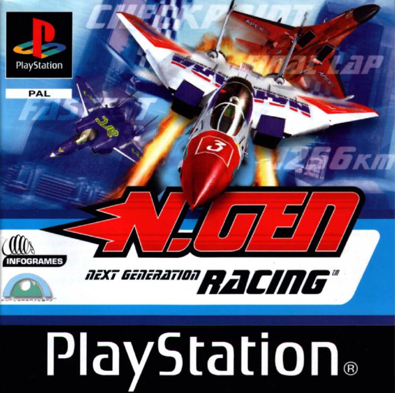 Front Cover for N.GEN Racing (PlayStation)