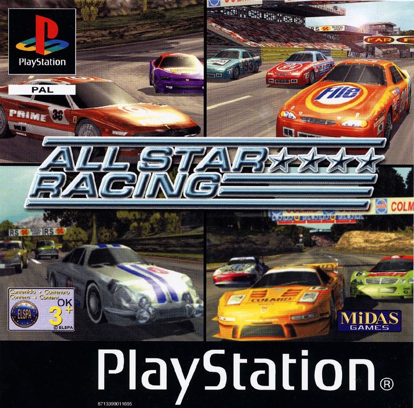 Front Cover for All Star Racing (PlayStation)