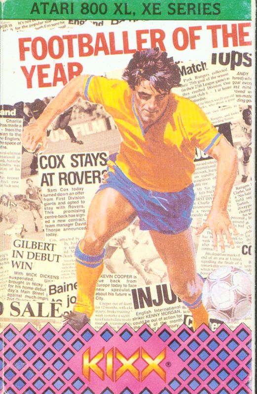 Front Cover for Footballer of the Year (Atari 8-bit) (Kixx release)