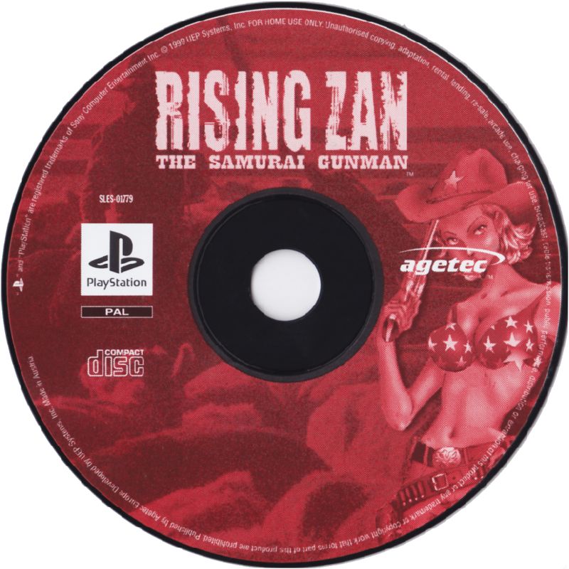 Media for Rising Zan: The Samurai Gunman (PlayStation)