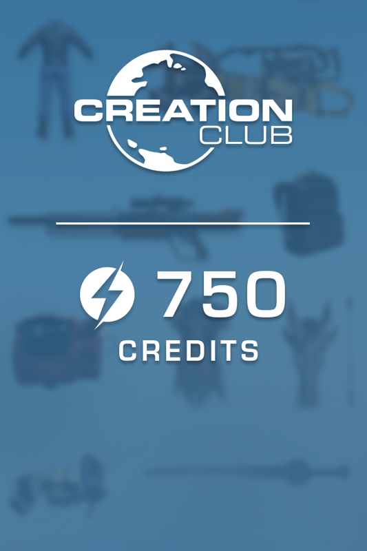 Fallout 4 Creation Club 750 Credits Cover Or Packaging Material Mobygames