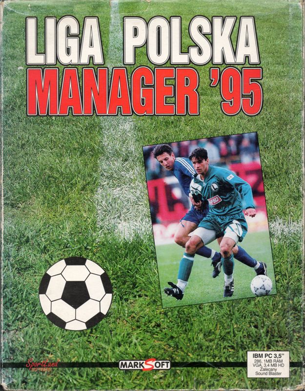 Front Cover for Liga Polska Manager '95 (DOS)