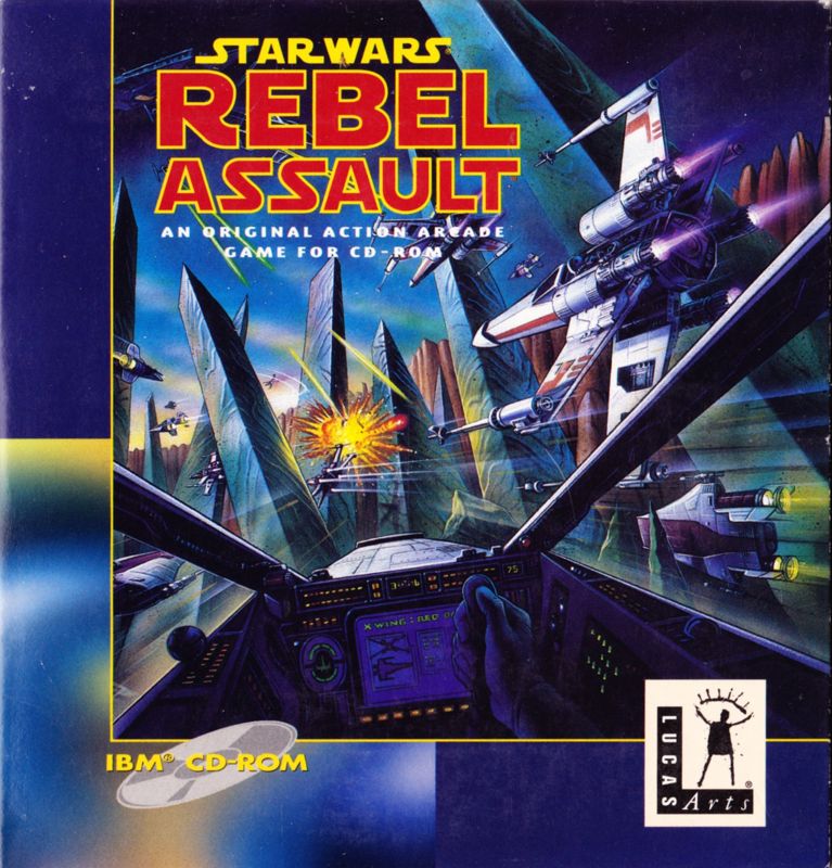 Other for Star Wars: Rebel Assault (DOS): Cardboard Sleeve - Front