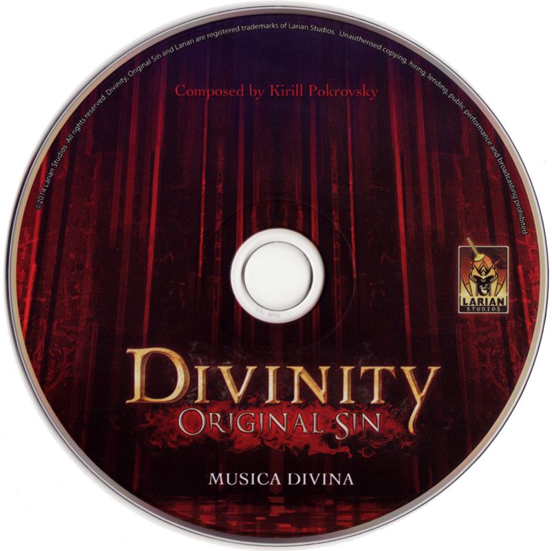 Soundtrack for Divinity: Original Sin (Collector's Edition) (Macintosh and Windows) (Kickstarter Backer Edition release): Media