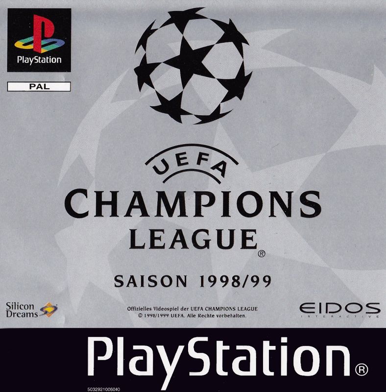 Front Cover for UEFA Champions League Season 1998/99 (PlayStation)