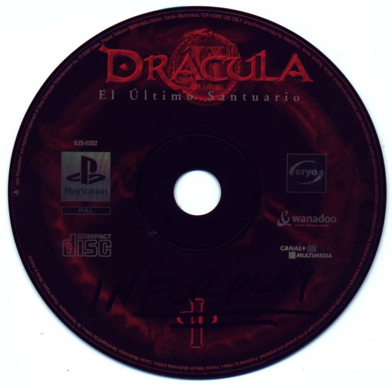 Media for Dracula: The Last Sanctuary (PlayStation)