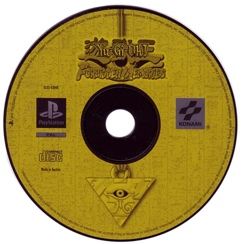Media for Yu-Gi-Oh!: Forbidden Memories (PlayStation)