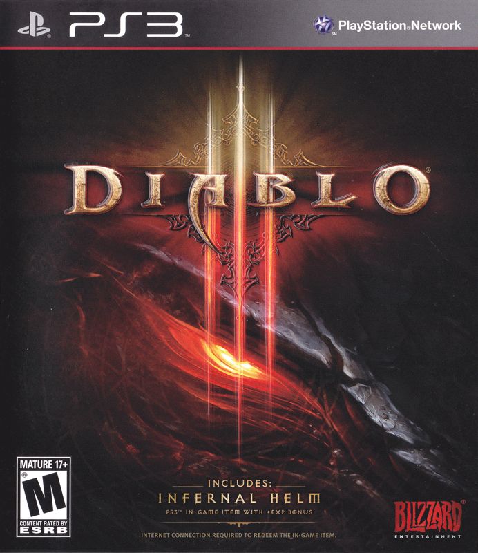 Front Cover for Diablo III (PlayStation 3)