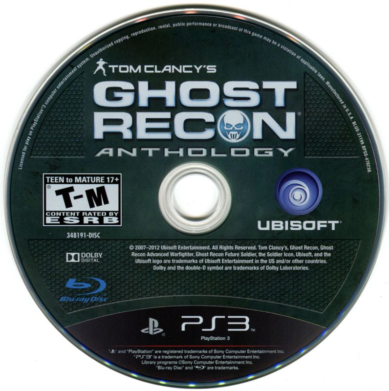 Media for Tom Clancy's Ghost Recon Anthology (PlayStation 3)