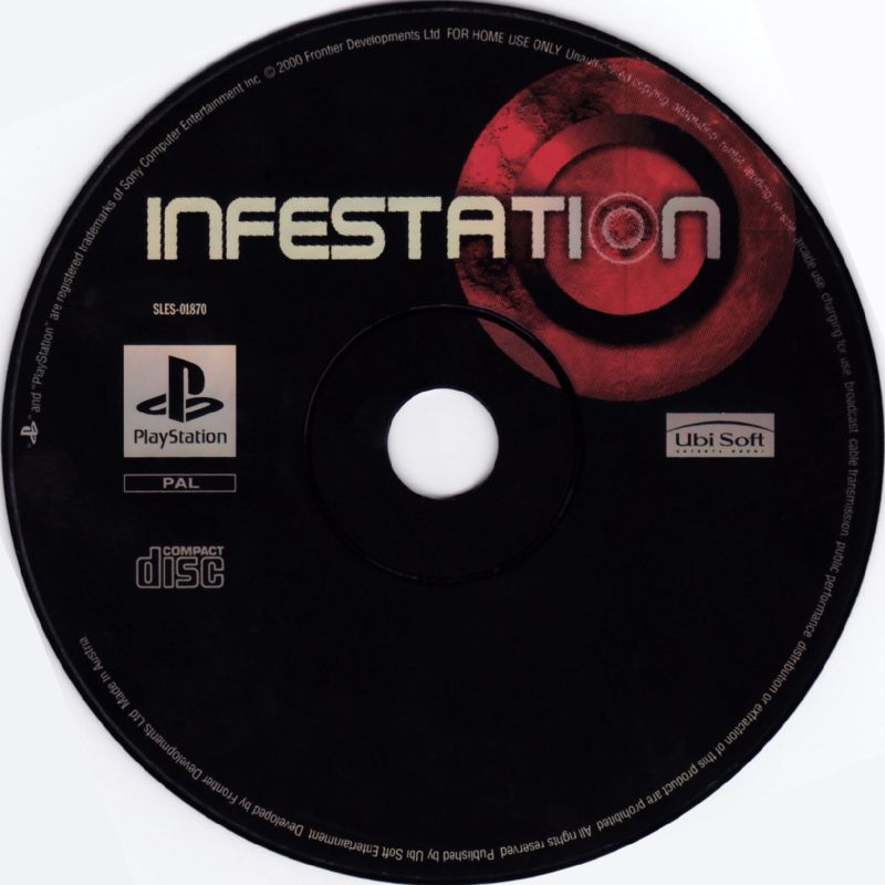 Media for Infestation (PlayStation)