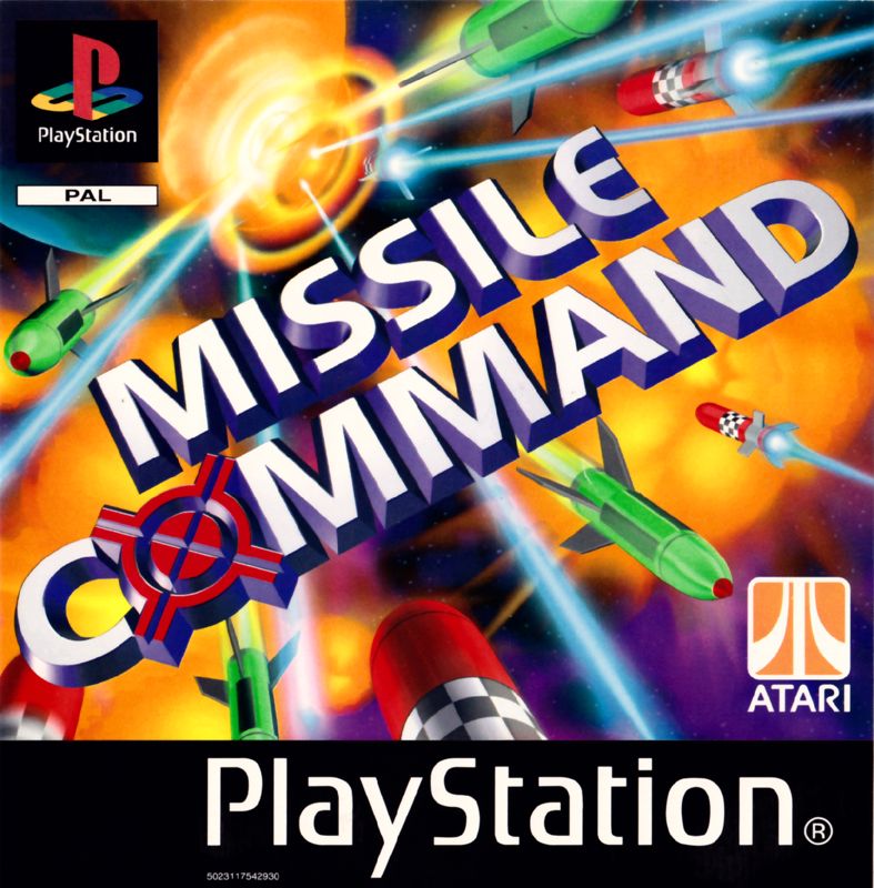 Front Cover for Missile Command (PlayStation)